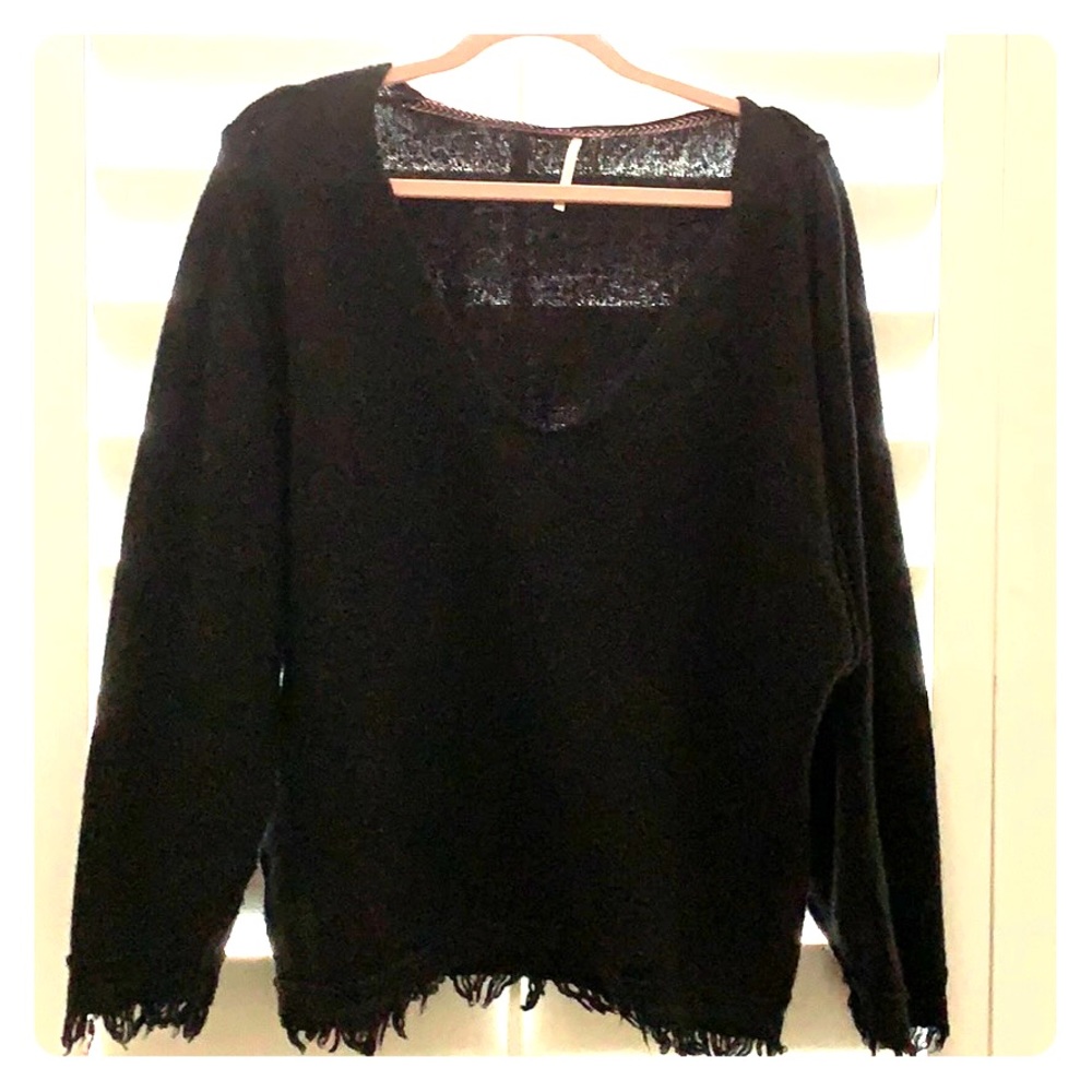 FREE PEOPLE black sweater